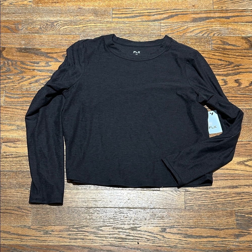 FLX Women's Black Long Sleeve Top